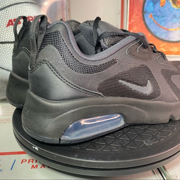 🆕 Nike Air Max 200 GS 'Black' - Picture 6 of 12